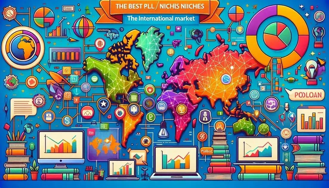 Melhores nichos PLR mercado internacional: Descubra as oportunidades mais lucrativas